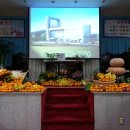 동해큰교회 추수감사절 성전꽃꽂이 이미지