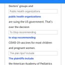 58 25/7/14 Doctors and health organization sue Kennedy over vaccine policy 이미지