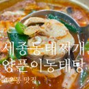 세종 고운동 맛집 양푼이 강연우 동태찌개 내돈내산 후기