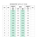 청원생명축제 순환버스 임시운행 알림 (출발시간 수정) 이미지