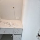 한솔소프트 | 한솔 포그그레이 붙박이장 화장대 설치