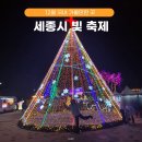 보람동_새샘315동앞 | 12월 국내 겨울 축제 세종시 빛축제 놀거리 추천