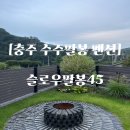[충주 수주팔봉 펜션] 슬로우팔봉45(한 눈에 보이는 수주팔봉과 고즈넉한 풍경)