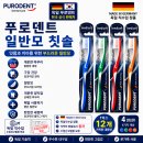 (전음방회원가) 푸로덴트 독일 생산 일반모 칫솔 12개입 Made in Germany 이미지