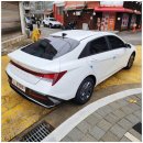 더뉴카렌트카 | 인천 렌트카 제이에스밴 더 뉴 아반떼 CN7 아틀라스 화이트 일주일 단기 렌트 후기