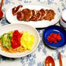 [진양씨푸드] 속초 중앙시장 40년 전통 수제 오징어순대 누룽지 통마리 슬라이스와 명태회무침