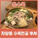 옹수육자양 | 말복에 자양동맛집 옹수육에서 평양냉면 수육전골 먹은 후기