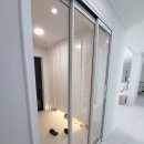 천안 성환읍 전원주택에 초슬림3연동도어 시공했습니다.