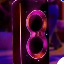 케이원기획 | JBL PARTYBOX ULTIMATE 파티박스 버스킹 블루투스 스피커 블랙 마이크 패키지