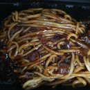 수란 짜장면 황금빵(꽃빵튀김 연유) 짜사이 무침 후기 소스 남김 없이 흡입