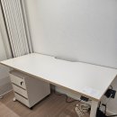 1590 | 내돈내산 ㅣ 데스커 모션데스크 알파 1590X700사이즈 화이트색상 구매후기