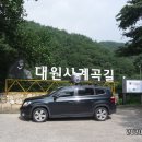 제220차 2020년 8월4일(화), 정기산행-----산청 ,대원사계곡길 이미지