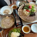 버스정류장(상인현대맨션앞) | 대구 동성로 맛집 들기름막국수 점심 추천 종로 호암식당