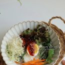 비빔국수 양념장 만드는법 소면 삶는법 삶는 시간 이미지