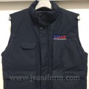 겨울 동계 차이나 카라 포켓 근무복 패딩 조끼 지벤 ZB-V2281