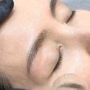 일산여자눈썹문신, 잔흔 커버업도 자연스럽게 가능한 헤어스트록 사례