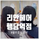 행당역(5) | [왕십리미용실] 리안헤어 행당역점, 세화 디자이너 블루블랙염색 후기