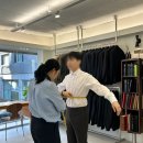 수정A | 목동 루쏘소 맞춤예복 1차 가봉 내돈내산 솔직후기, 웨딩촬영 전 핏 원단 수정 포인트 총정리