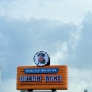 수원-1262 | 수원 대형 카페 오렌지베이글 바질 플레인 라우겐 연어베이글후기