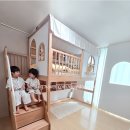 비취하우스 | 3살 4살 연년생 형제 침대 고민, 꿈꾸는요셉 시그니처 하우스 벙커 침대 JSGBE36 설치후기