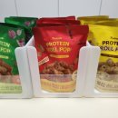 9g에 당 5g이하인 바삭한 식감의 "프로틴롤팝" 3가지 맛 후기 - 스윗갈릭맛, 허니버터맛, 매콤양념맛