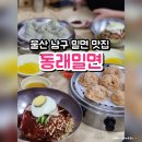 남구 삼산동 맛집 울산 동래밀면 후기