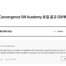 [삼성전자] Samsung Convergence SW Academy 모집 공고(DX부문) (~3/18) 이미지