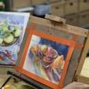 유화감성 오일파스텔화 이미지