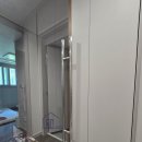 부산현관중문시공 전문가가 시공한 원슬라이딩 도어, 에코델타 이편한세상 사례 공개