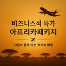 블루아프리카 | 비즈니스석 특가 아프리카 패키지, 13일의 품격 있는 여행