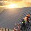 칼라강판 지붕공사 이미지