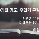 2024.11.3. 창조절 열째주일/추수감사주일 "100개의 기도, 우리가 구할 것은?" - 이영미 목사 이미지