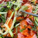 봉산암반수송어회 이미지