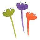 붓펜감성 수채캘리 이미지