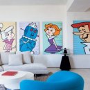 인테리어 팝아트 이미지