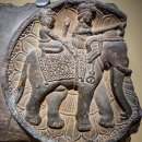 코끼리를 탄 사람들 - 인도 뉴델리 국립박물관 이미지