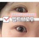 원주 단구동 멜트브로우에서 노글루영양 속눈썹펌 후기