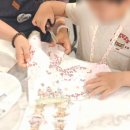 냅킨아트 독서대 만들기 | 진주 평거동 용화사 체험 봉사｜냅킨공예 가방 만들기