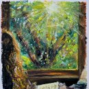 오일파스텔로 그리는 풍경화 이미지