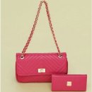 시슬리 핑크 퀼팅백 싸게 팔아요~ 예뻐요^^ 이미지