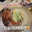 다슬이네칡냉면