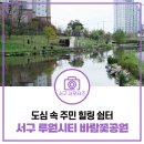 바람꽃공원 | 호수를 중심으로 길게 뻗은 산책로! 주민 힐링 명소 인천 서구 루원시티 바람꽃공원