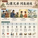 ◆설문해자로 풀어보는 천자문[045] 공회형제 동기연지(孔懷兄弟 同氣連枝)＜형제의 정은 매우 간절하니 한 기운으로 이어진 나뭇가지같다＞ 이미지