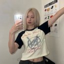 6-157 TS | 노이커먼 유니콘 크롭 반팔티 착용 리뷰