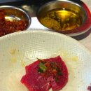 경안안길 | 청솔뭉티기 경기광주점 / 당일 도축한 생고기 / 뭉티기+차돌박이+육회비빔밥 맛집 솔직후기