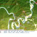 제227차 2011년7월10일(일) 정선 백운산(白雲산882.5m)등산코스(안) 이미지