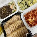 심분열보쌈식족발 경산점 | 경산 하양 빨간바구니 심분열보쌈식족발 배달 후기