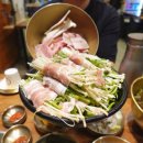 삼겹의 지존 | 수원시청역 맛집 미나리 냉삼 지존삼겹 후기