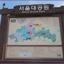 [11월 22일(일요일)]서울대공원 산림욕장길 트래킹 이미지