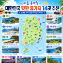 국내 여름 휴가지 추천 14곳